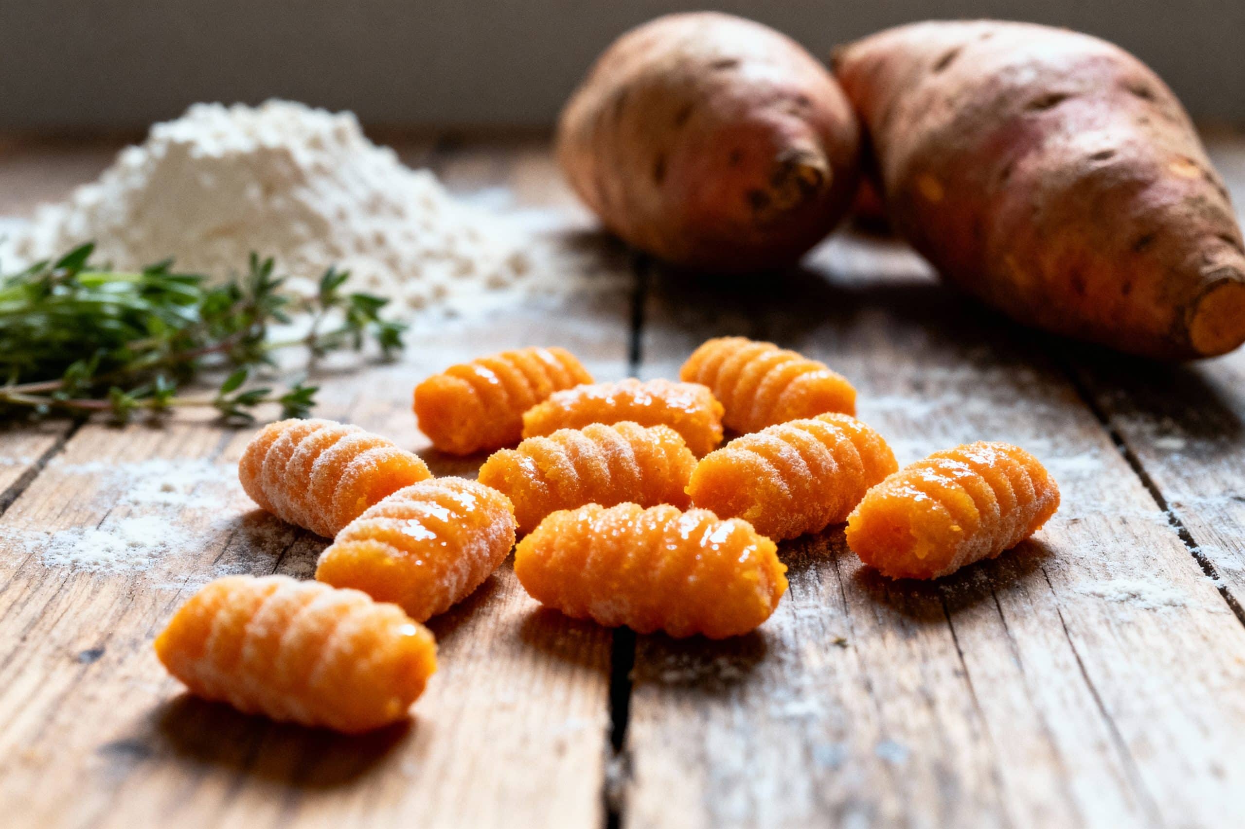 gnocchis de patate douce