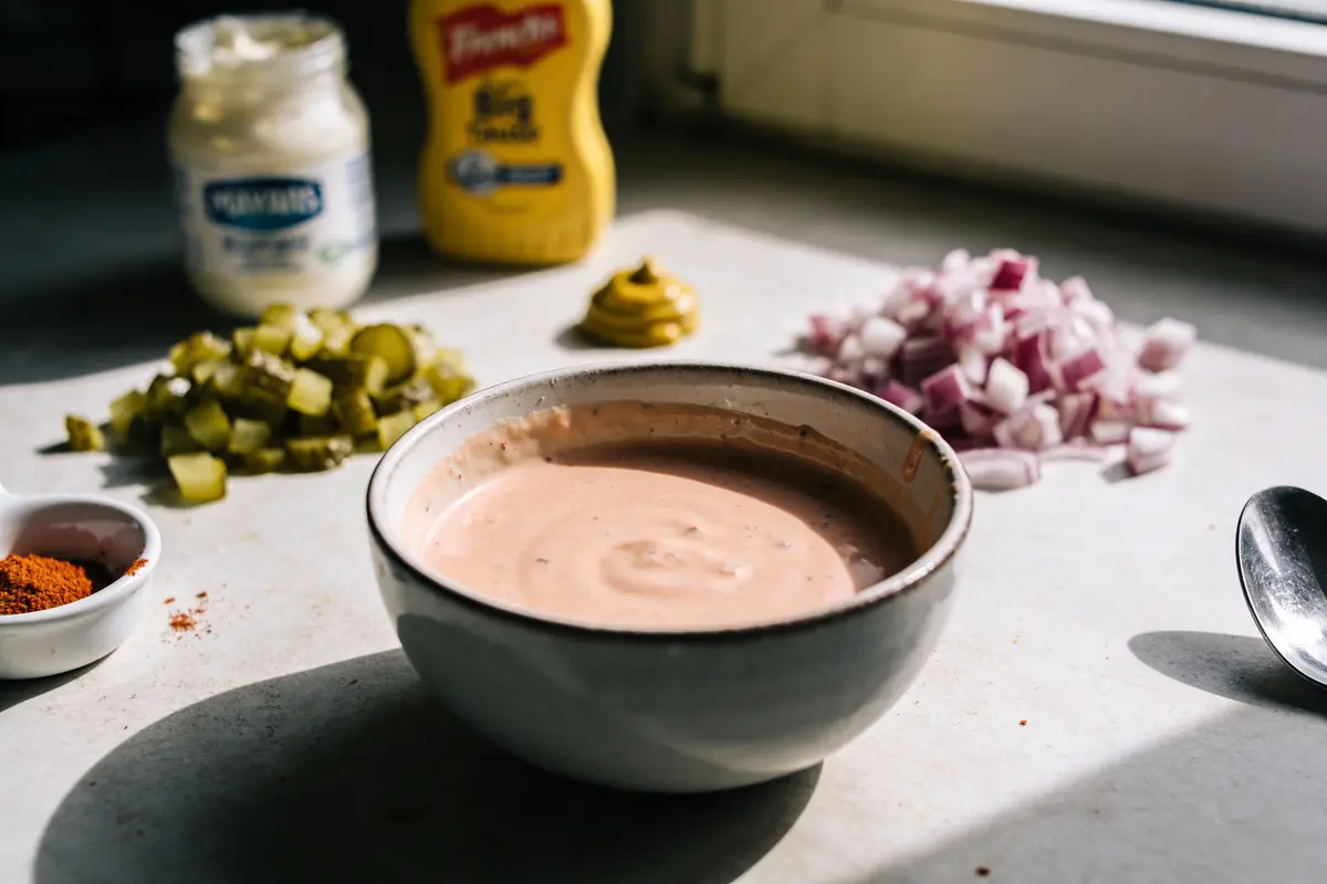 Découvrez la recette ultime de la sauce Big Tasty maison !