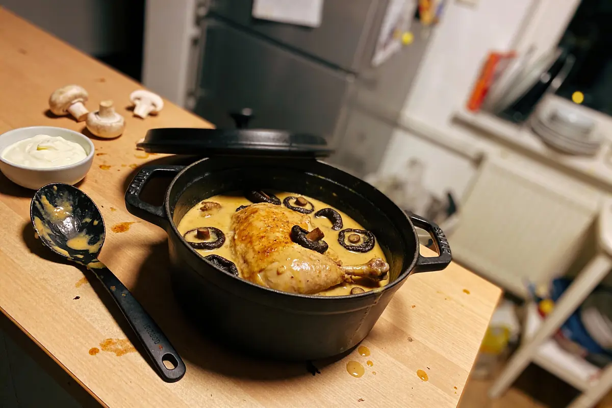 Peut-on préparer un poulet au vin jaune la veille ?