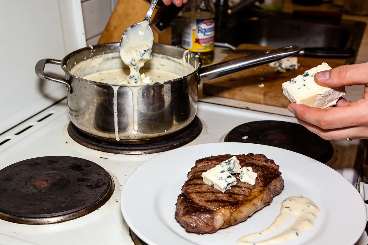 Découvrez la sauce au roquefort pour steak parfaite en 5 étapes !