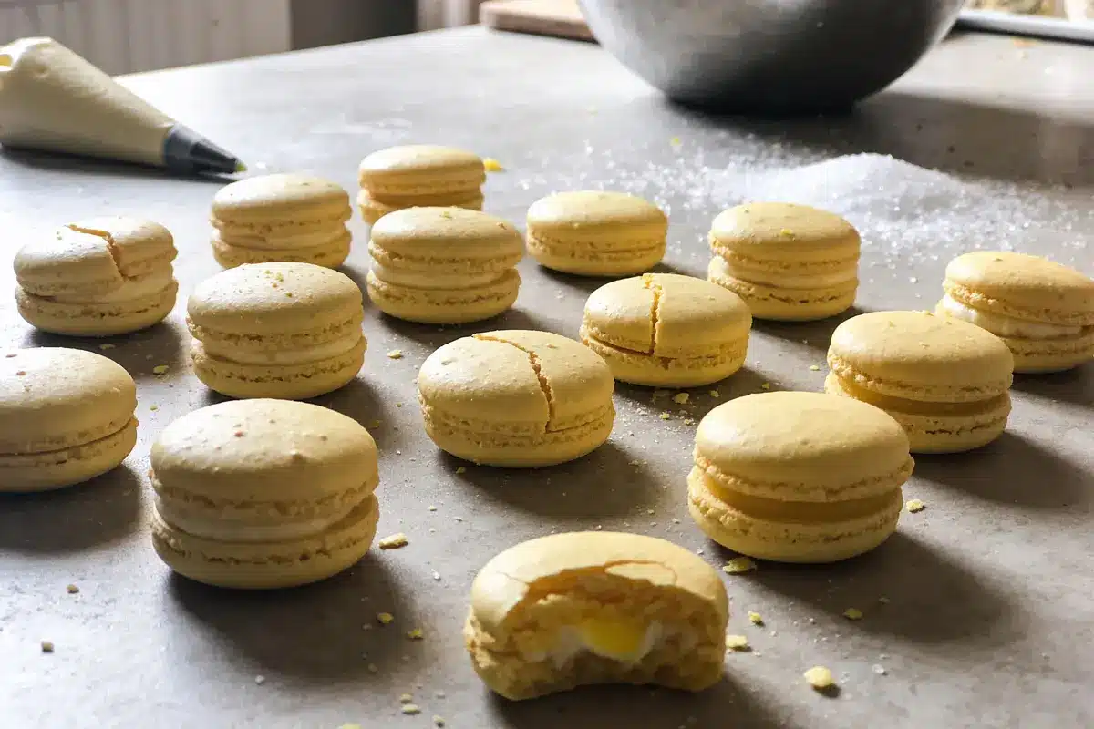Macarons au citron : La recette facile et délicieuse !