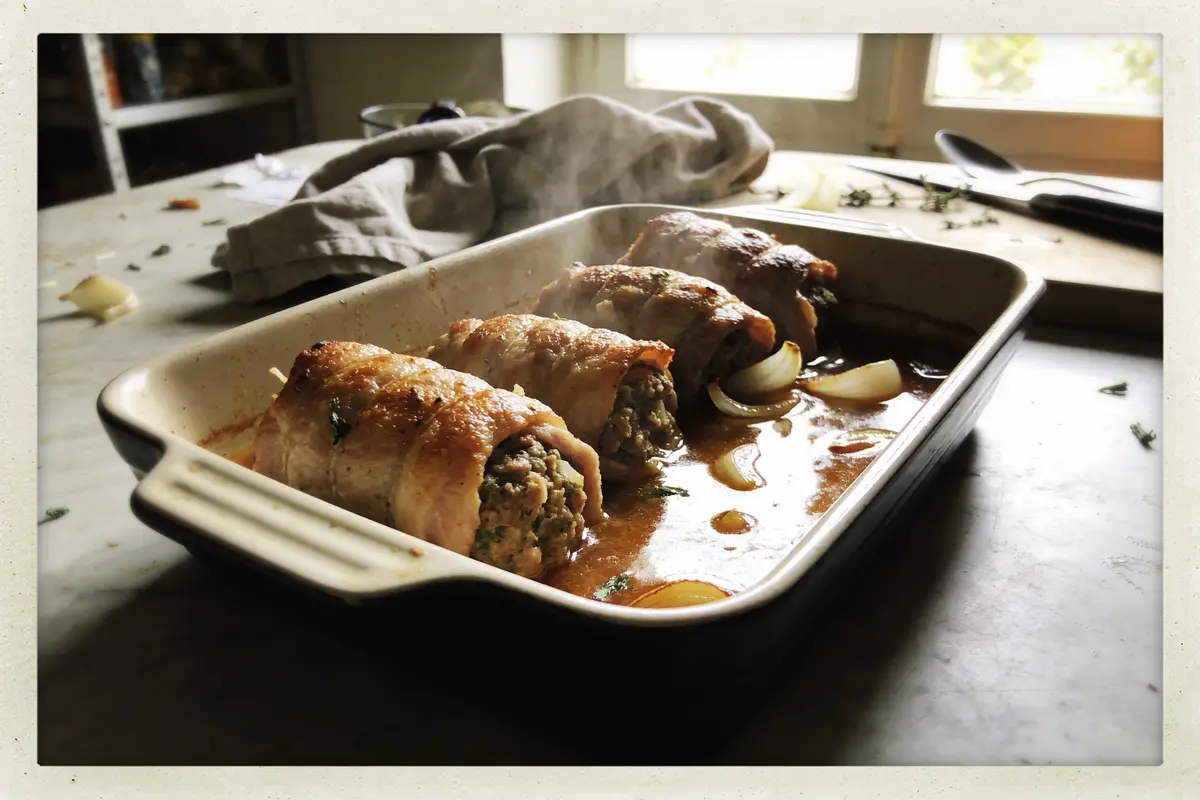Paupiette de porc au four : Recette facile et gourmande !