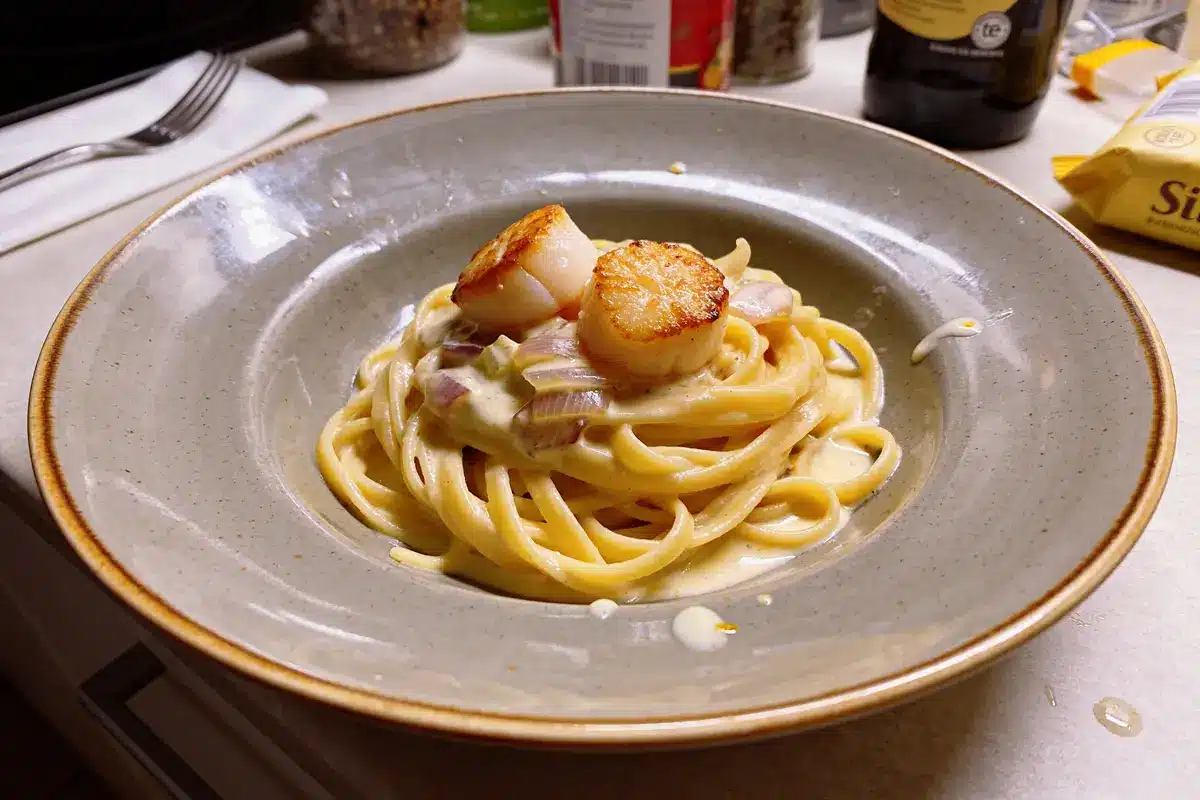 Saint-Jacques aux Pâtes : Recette Irresistible Et Gourmande !