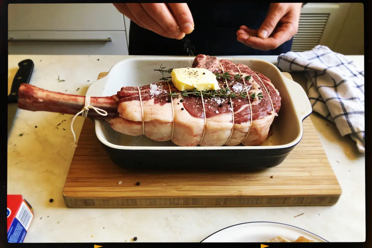 Selle d’agneau au four : Recette rôti aux herbes délicates !